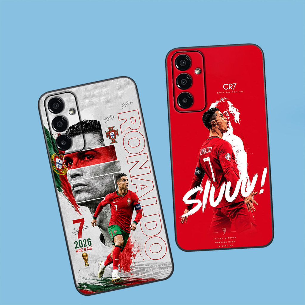 เคส Samsung M14 / M35 / M53 / M54 / M55 5G ที่มีภาพ Messi Ronaldo