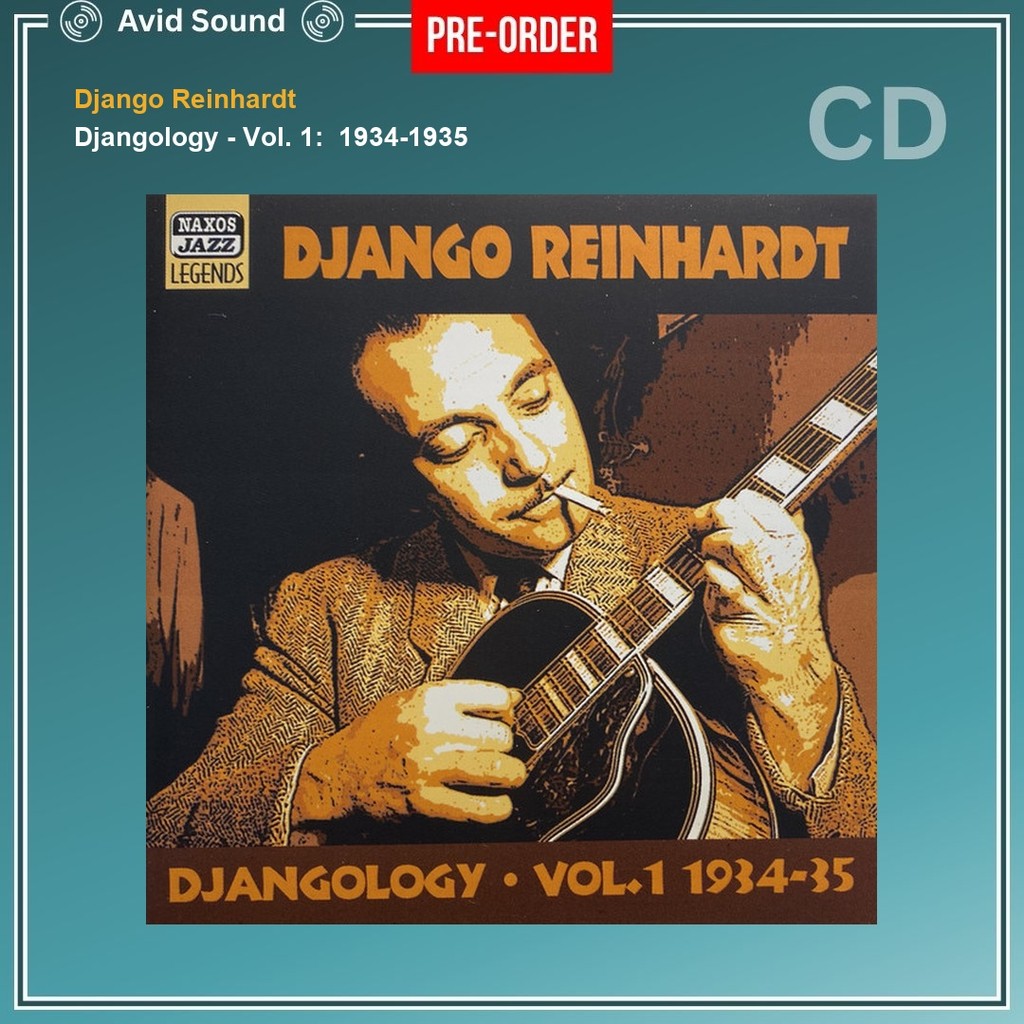 Pre-Order CD แผ่นซีดี Django Reinhardt Djangology - Vol. 1:  1934-1935 ใหม่ ซีล Django Reinhardt CD