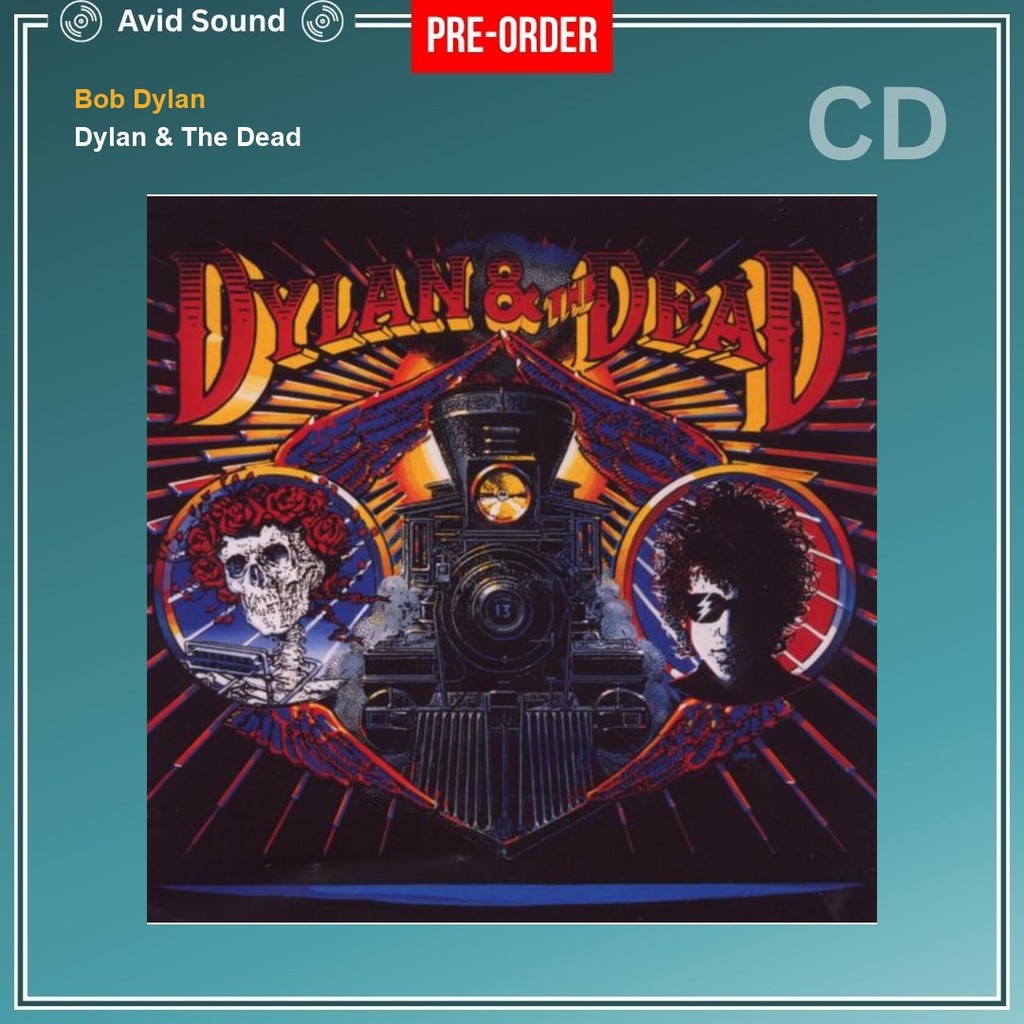 Pre-Order CD แผ่นซีดี Bob Dylan Dylan & The Dead ใหม่ ซีล Bob Dylan CD