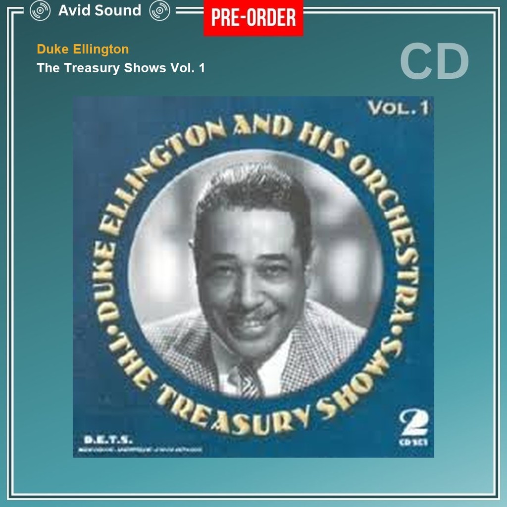 Pre-Order CD แผ่นซีดี Duke Ellington The Treasury Shows Vol. 1 ใหม่ ซีล Duke Ellington CD