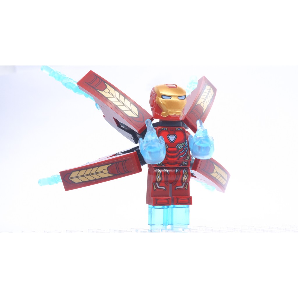 Ploybrick |instock| Iron Man Mark 50 weapon with Stickers จากชุด 76107 ปี 2018 | Authentic 100% Marv