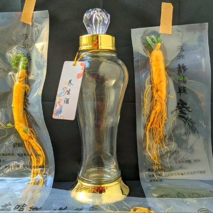 Sw4u ขวดแก้ว 500 มล. & โสม 100 กรัม