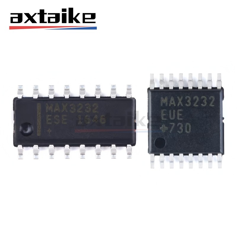 5PCS MAX3232 SOP16 SSOP TSSOP16 MAX3232CSE MAX3232ESE MAX3232ECAE MAX32EE MAX3232CUE MAX32E 1Mbps RS