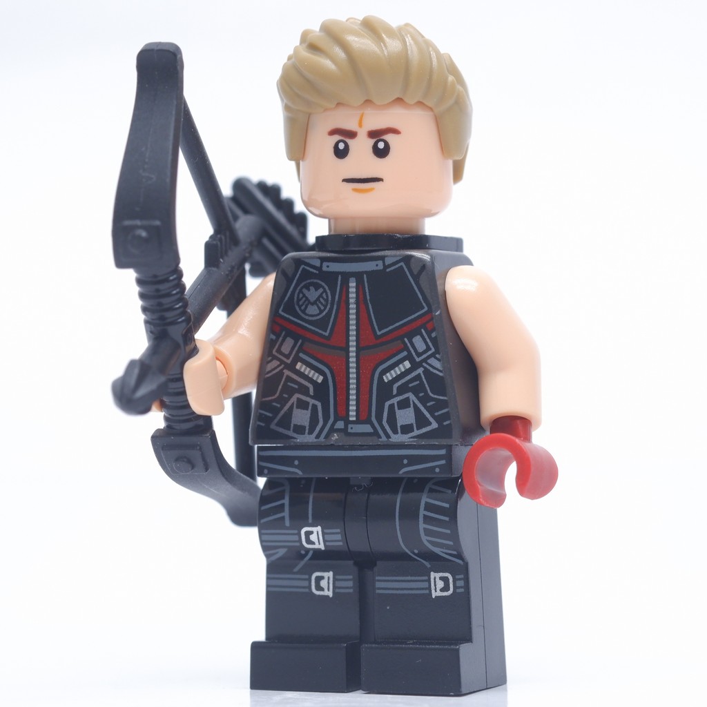 Pearbrick |พร้อมส่ง| Hawkeye Black Suit จากชุด 76269 Avengers Tower | งานลิขสิทธิ์ของแท้ MARVEL
