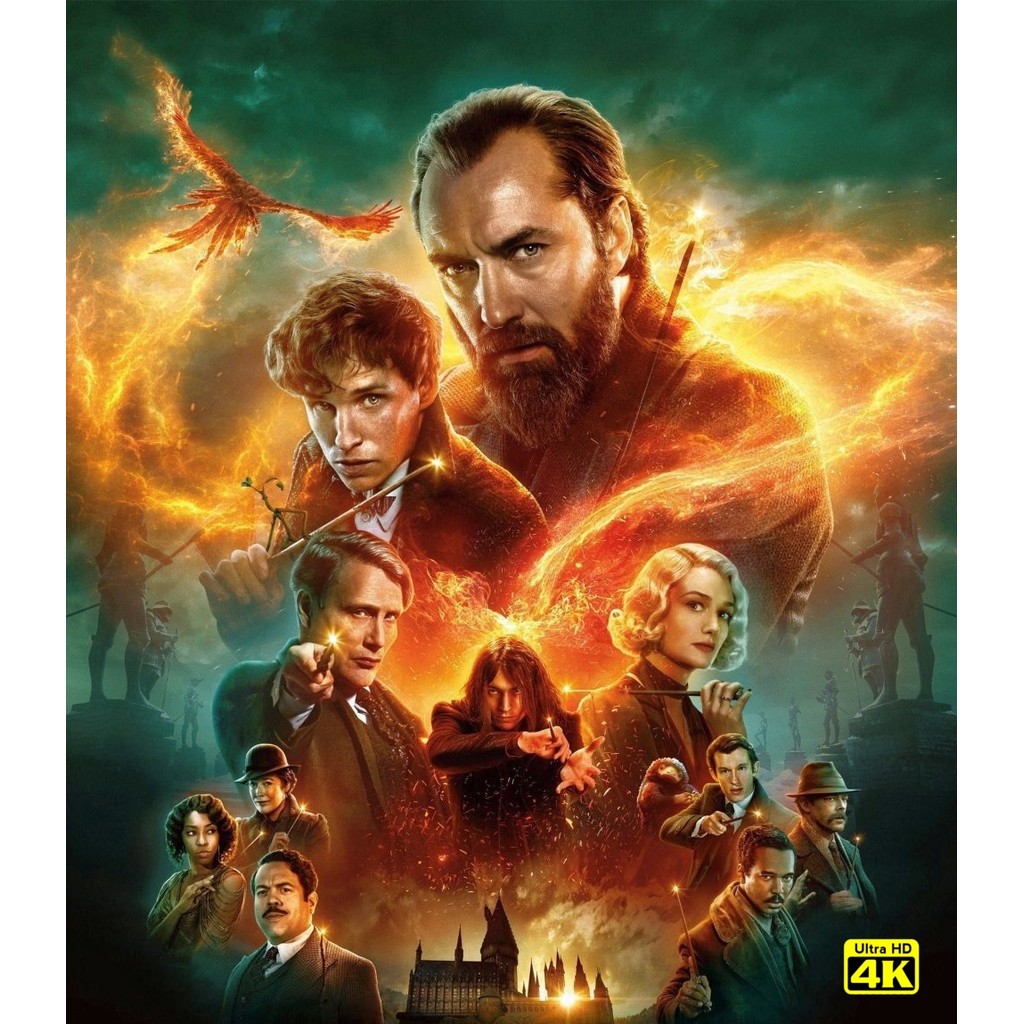 4K - Fantastic Beasts: The Secrets of Dumbledore (2022) 4K UHD ⭐6.6/10 Eddie Redmayne