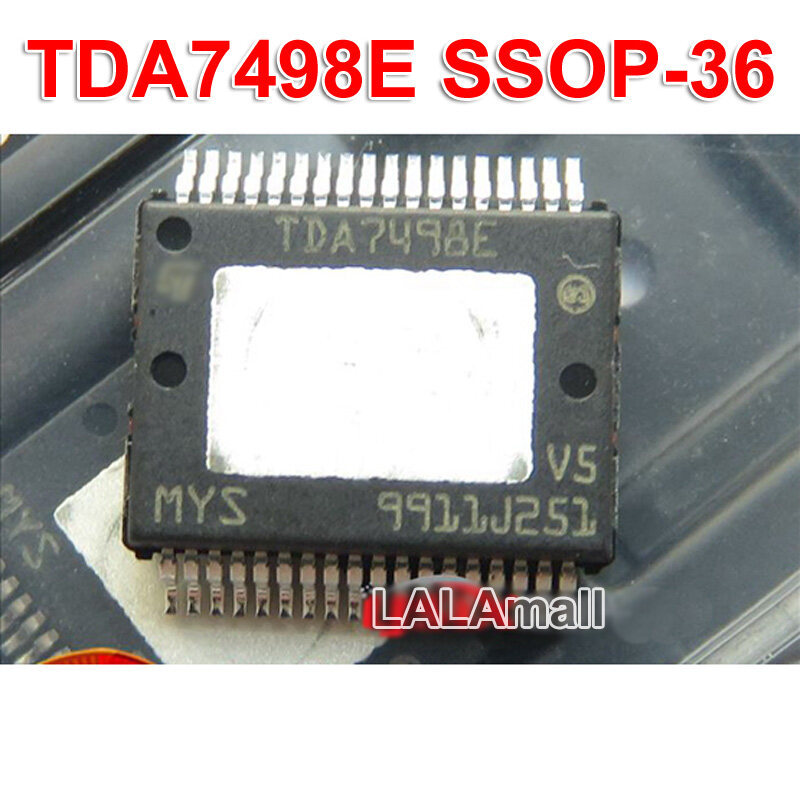 2pcs TDA7498E SSOP-36 TDA7498ETR TDA 7498 E SSOP36 SMD 2x160W Class D เครื่องขยายเสียงชิป IC ใหม่เดิ