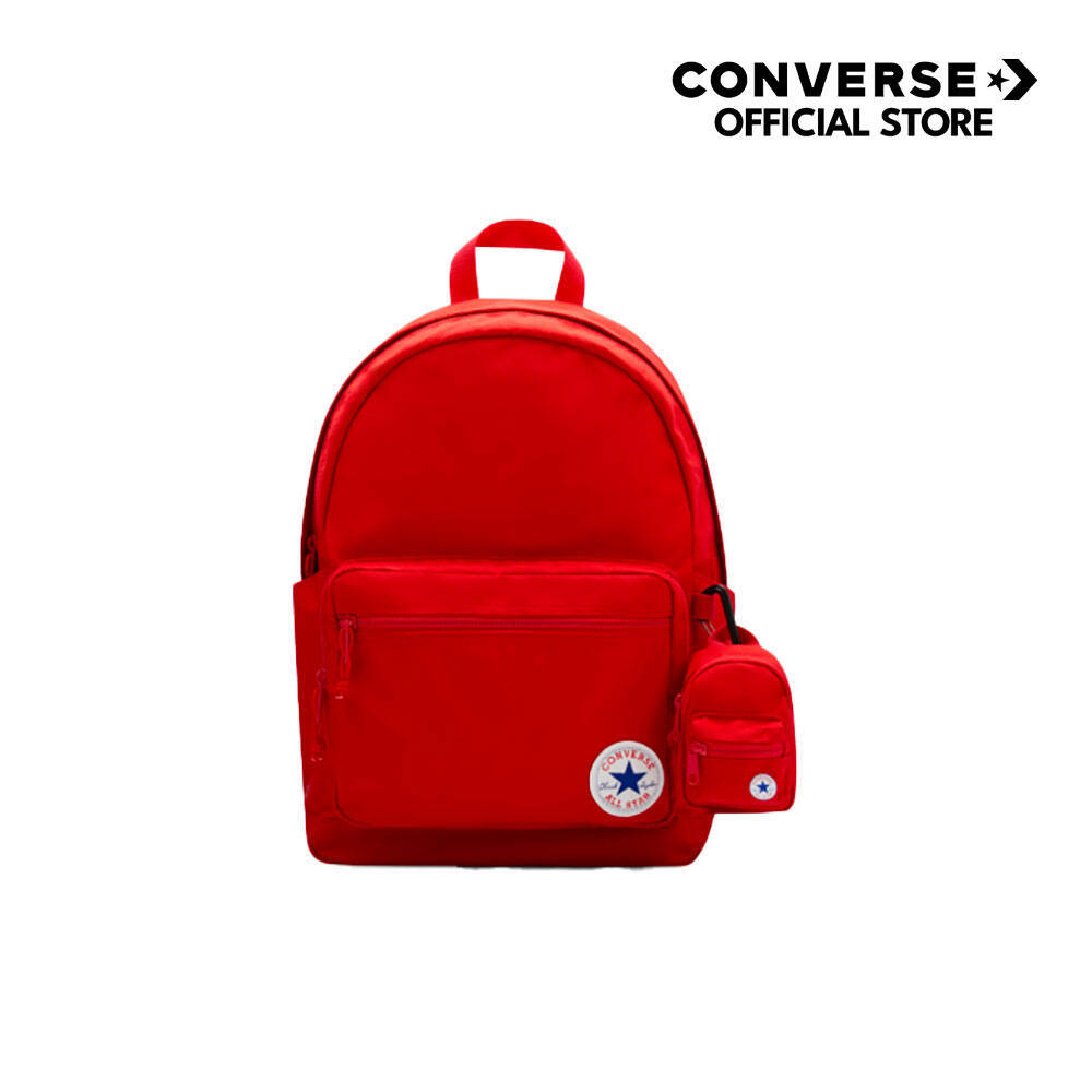 CONVERSE กระเป๋า CONVERSE GO 2 BACKPACK RED UNISEX 1625665CU_CAREXX