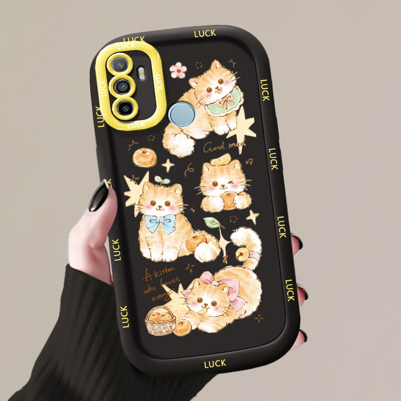 เคสสำหรับ OPPO A53 2020 A33 2020 A53s A32 A11s เคสโทรศัพท์แมวสุนัขซิลิโคนซอฟต์เชลล์กันกระแทก