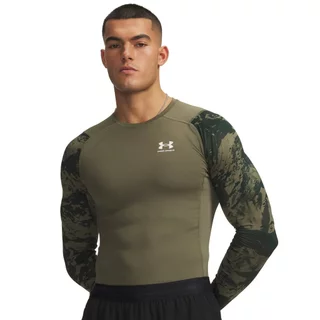 Under Armour เสื้อแขนยาวสำหรับผู้ชาย HeatGear® Compression Colorblock