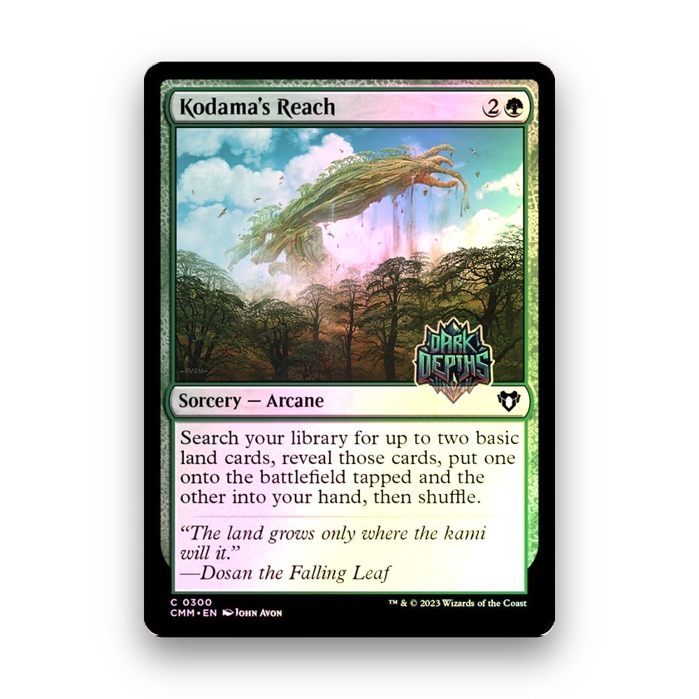 [MTG] Kodama's Reach (#300) [CMM] [GREEN] [COMMON] | Magic the Gathering
