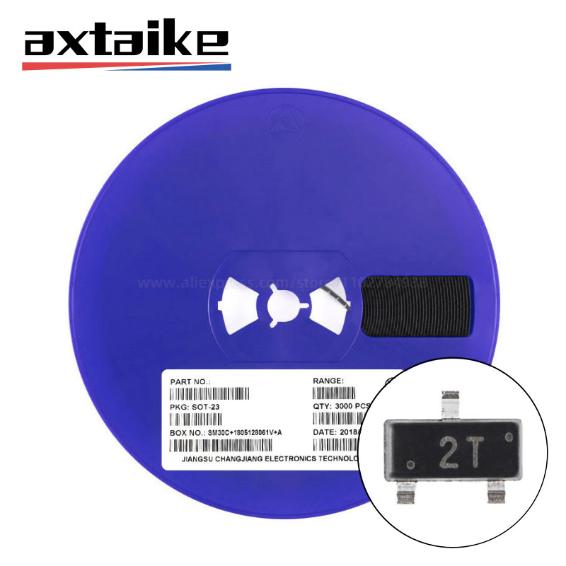 3000PCS MMBT4401 2X MMBT4403 2T SOT23 NPN PNP 40V 600mA ทรานซิสเตอร์ SMD 2N4401 2N4403 PMBT4401 PMBT