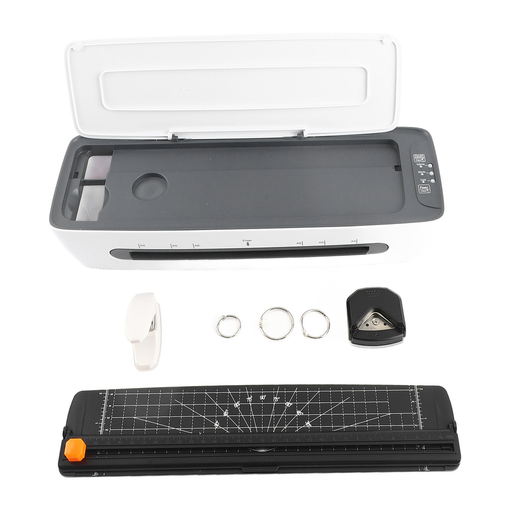 [myhome.th] Bisofice SL688 เครื่องเคลือบบัตรเดสก์ท็อปชุด A4 ขนาดมัลติฟังก์ชั่นเคลือบร้อนและเย็น 2 ระ