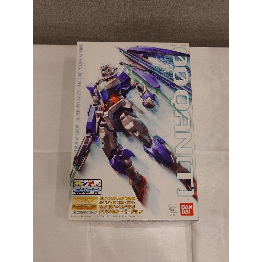 【Direct from Japan】MG 00 QAN[T] เวอร์ชั่นสีใส เฉพาะ Gunpla EXPO เท่านั้น【Japan Exclusive】