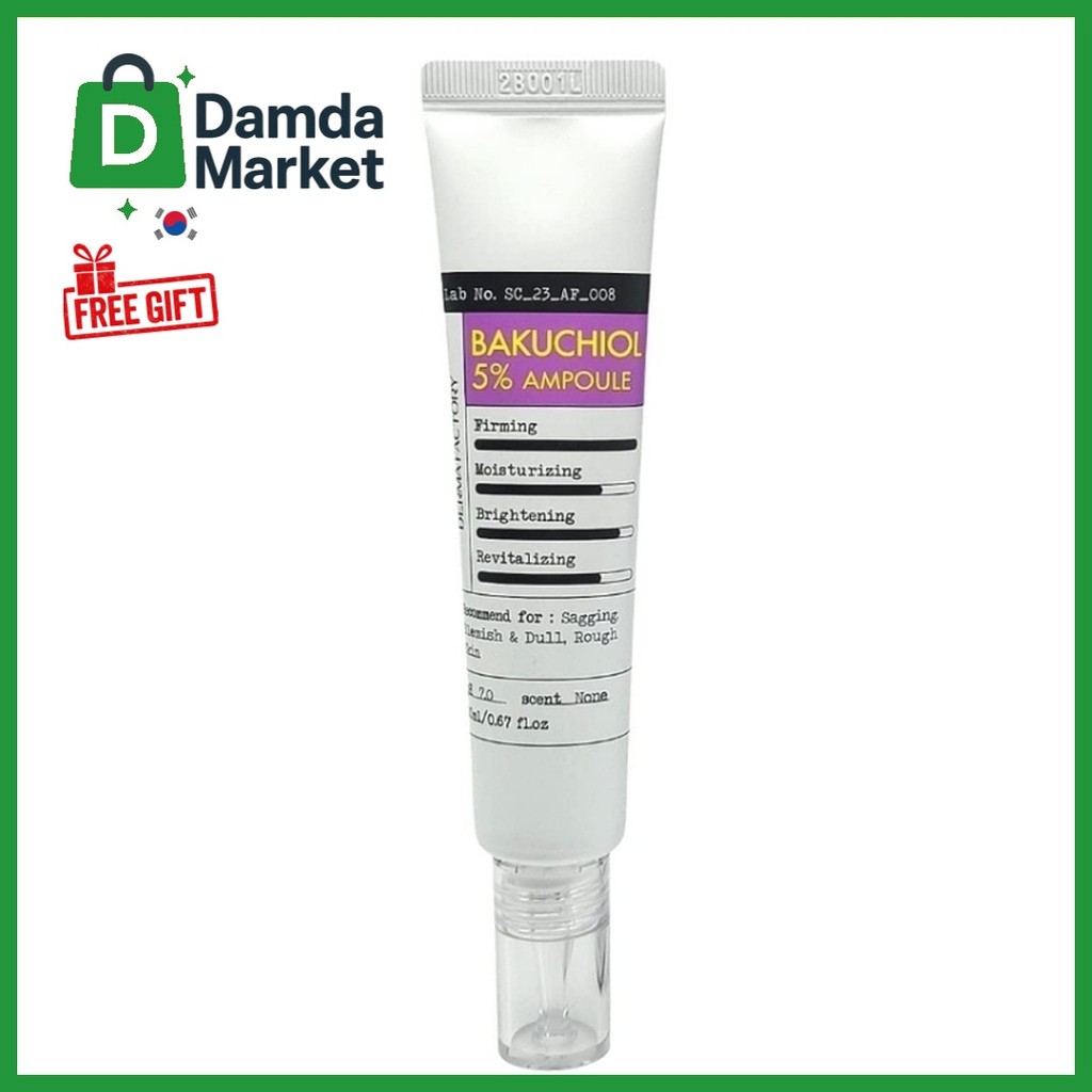 Derma factory Bakuchiol 5% Ampoule 0.67 fl.oz / 20ml