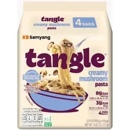 💥 ซัมยังแทงเกิ้ลครีมมี่มัชรูมพาสต้า 420กรัม แพค4 🔔 Samyang Tangle Creamy Muchroom Pasta 420g.Pack 4