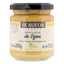 💥 โบฟอร์สตรองดิจองมัสตาร์ด 200กรัม 🔔 Beaufor de Dijon Extra Strong Dijon Mustard 200g.