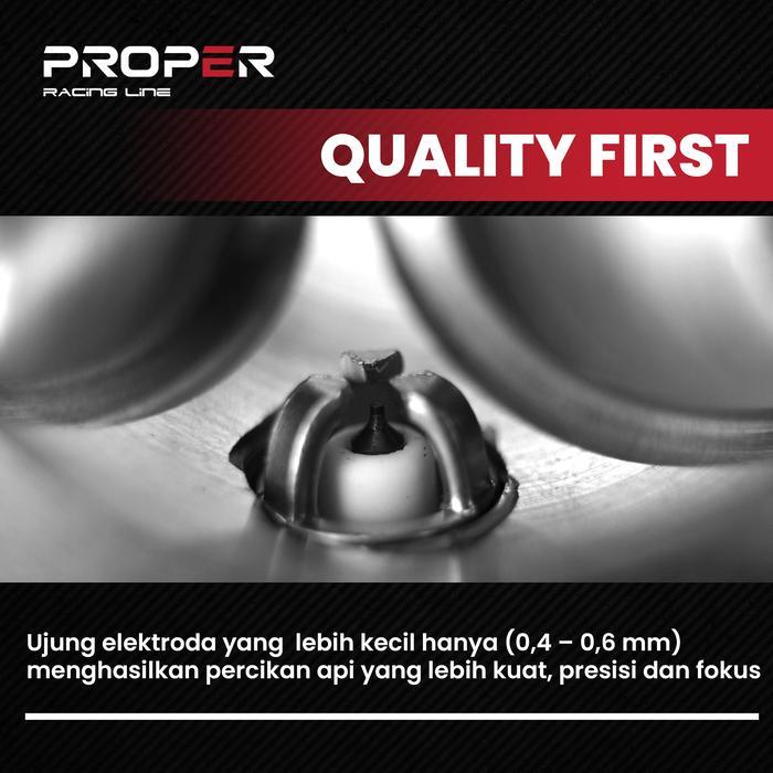 คลังสินค้า PROPER RACING LINE PRO IRIDIUM SPRAK PLUG SPARK PLUG YAHAMA RX KING YAMAHA FIZR BP8HS3P
