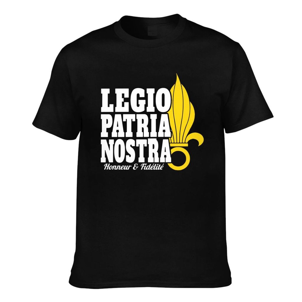 การพิมพ์ที่กําหนดเอง French Foreign Legion Legio Patria Mens Tee
