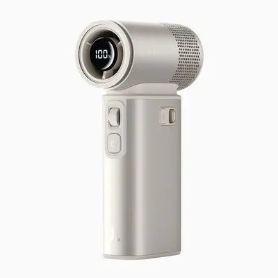 JISULIFE - พัดลมพกพา (9000mAh, สี Light Brown) รุ่น Ultra2