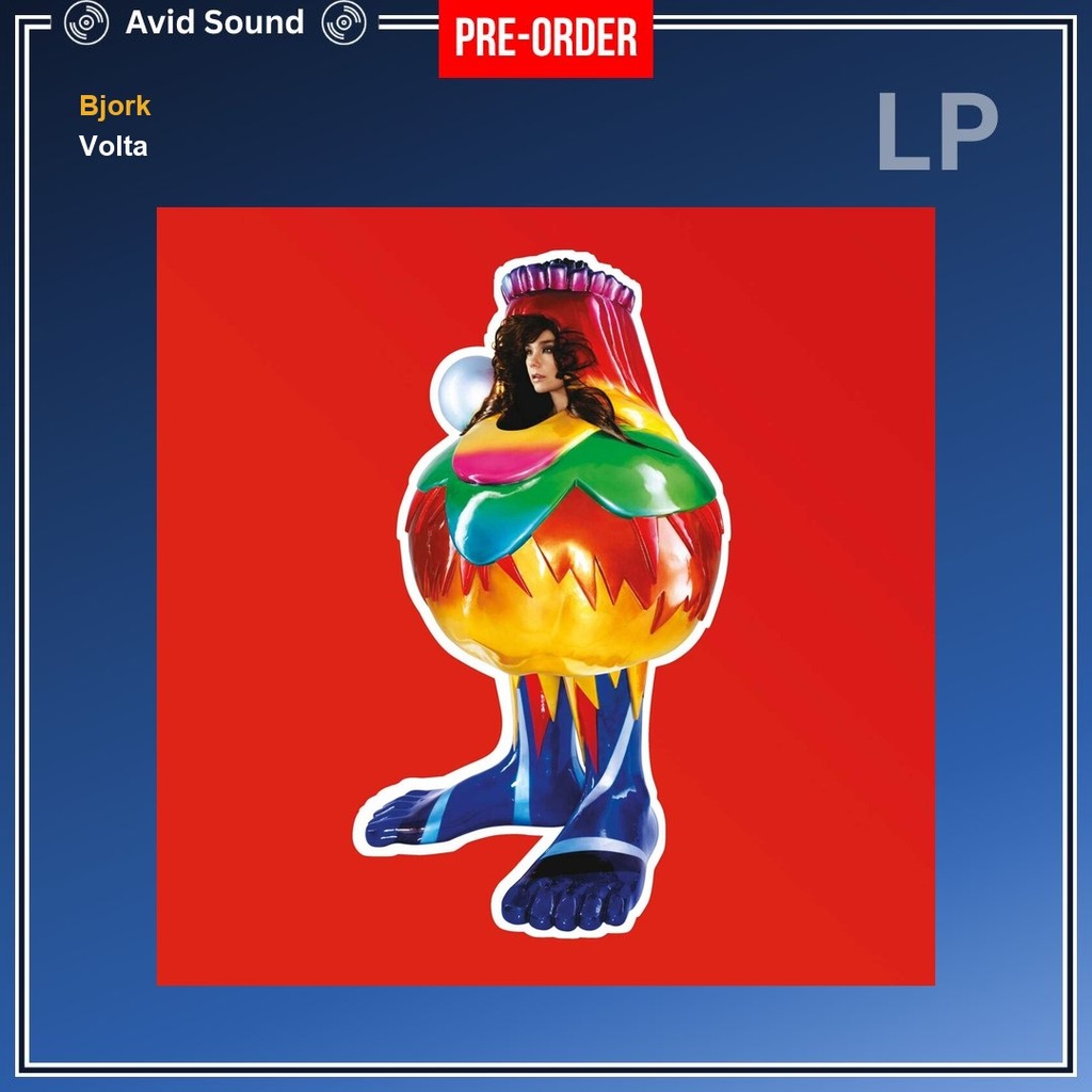 Pre-Order แผ่นเสียง Bjork Volta ใหม่ ซีล Bjork Vinyl LP