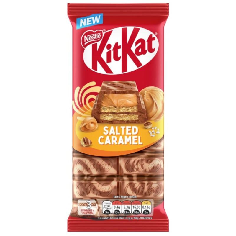 KITKAT คิทแคทซอลเต็ดคาราเมล 99ก_DI [3800020492864]
