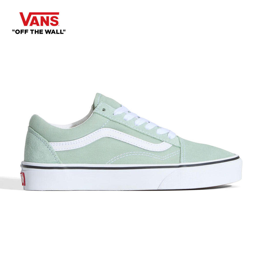 VANS OLD SKOOL - COLOR THEORY GRAY OLIVE รองเท้า ผ้าใบ VANS ชาย หญิง