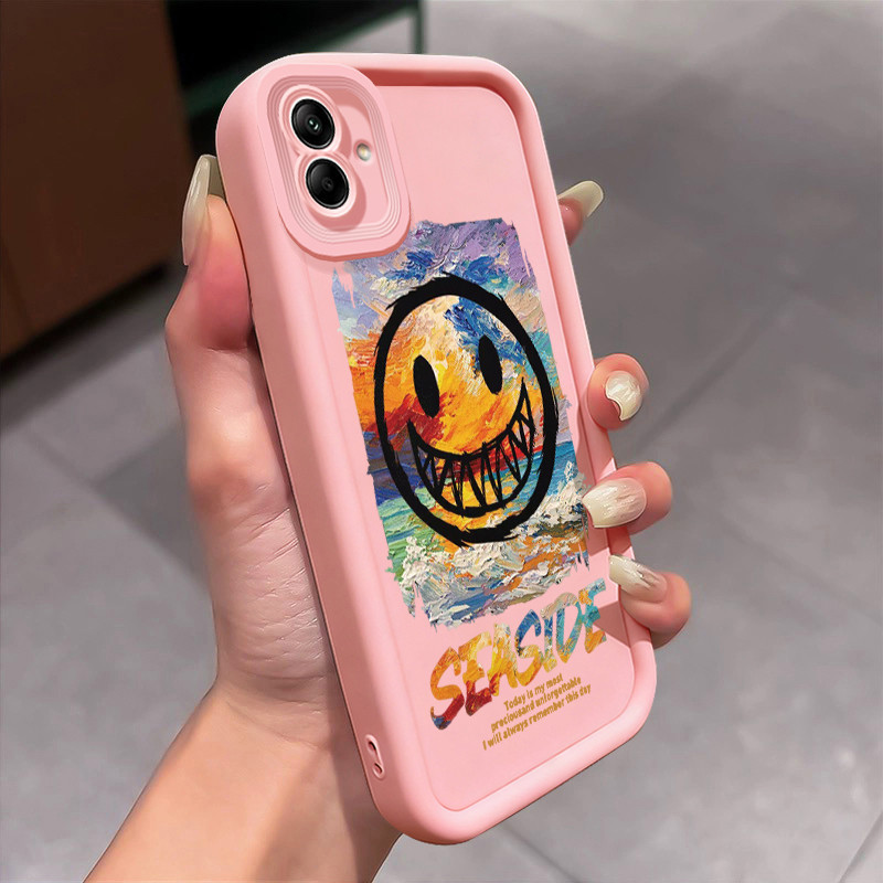เคสสำหรับ Samsung Galaxy A04 M04 F04 A04E M13 5G เคสโทรศัพท์หมีบุคลิกกลมและอ้วนเสื้อแจ็กเก็ตผ้านุ่ม