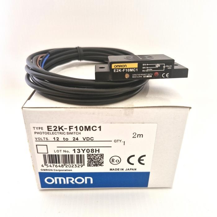 Omron E2K-F10MC1 Flat Capacitive Proximity Sensor