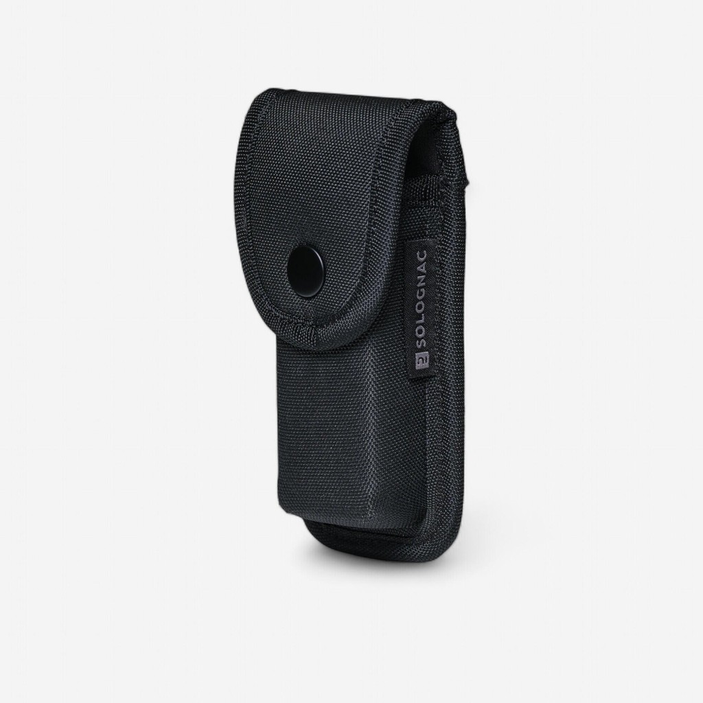 ซองสำหรับใส่มีดพับ (สีดำ) - ดำรมควัน | SHEATH FOR FOLDING KNIFE - BLACK - Smoked Black