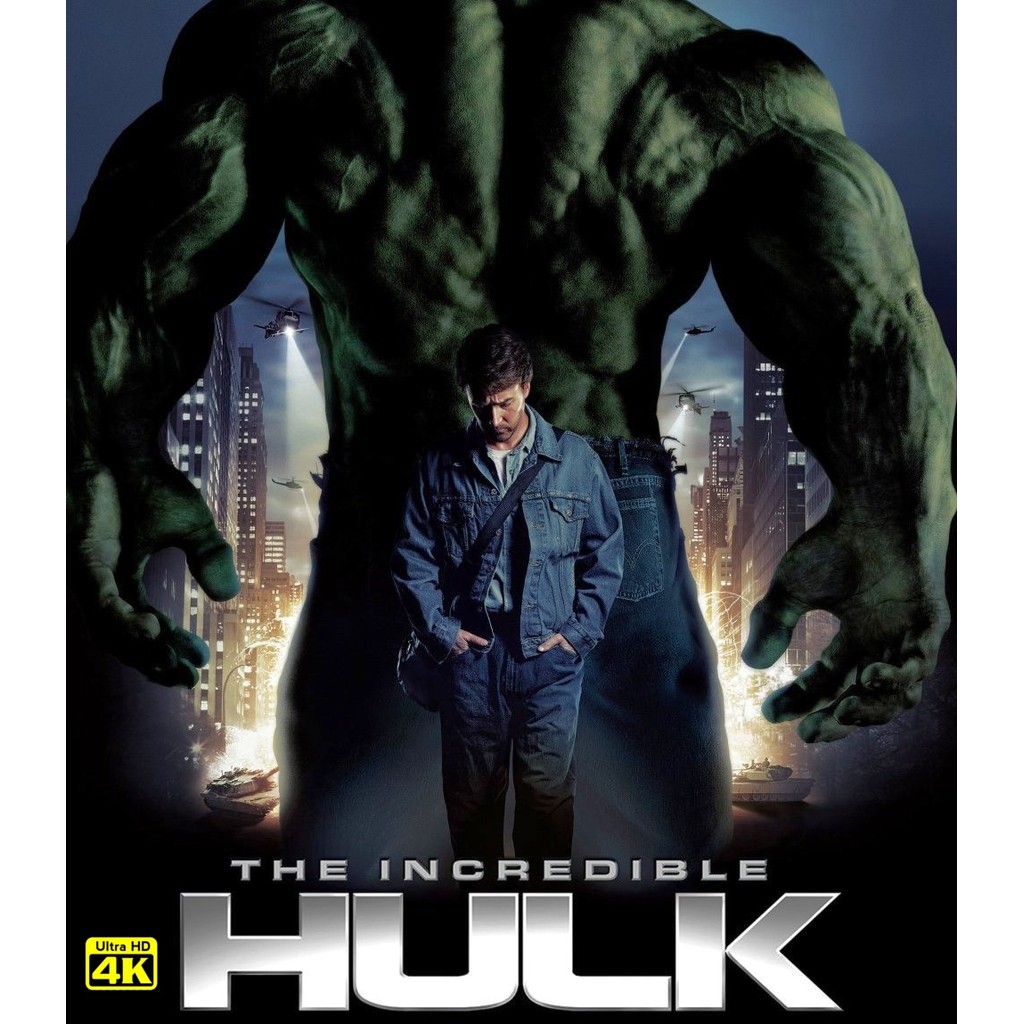 4K - The Incredible Hulk (2008) 4K UHD ⭐6.2/10 Edward Norton