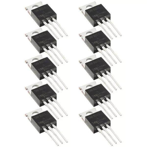 10pcs IRF3205 TO220 IRF 3205 IRF3205PBF TO-220 Power MOSFET ทรานซิสเตอร์ใหม่ IC