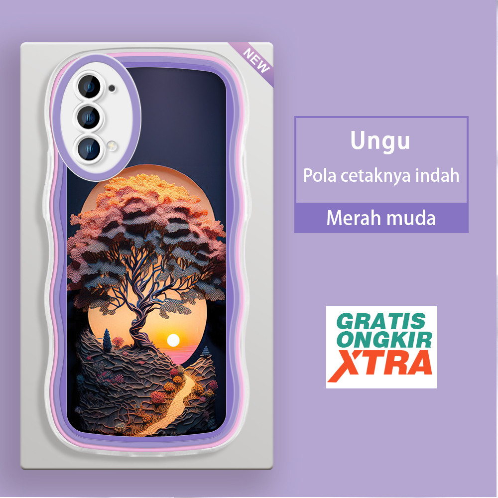 Jasouwe OPPO Reno 2 2Z 3 4 4F 5 5K 7 8 4G 8T 7Z 8Z A1 Pro 5G 4G ปลอกล่าสุด HP Tree Pattern Life 3D s