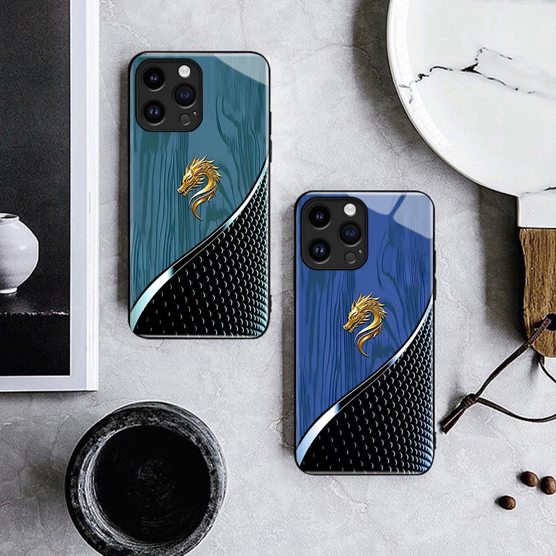 เคสสำหรับ Samsung A52 5G A52s 5G A53 5G A23 A32 M32 A33 A73 A72 5G เคสโทรศัพท์มังกรเปลือกแก้วกันกระแทก ราคา ถูกที่สุด ดีลบีเคเค แกลเลอรีภาพที่ 8