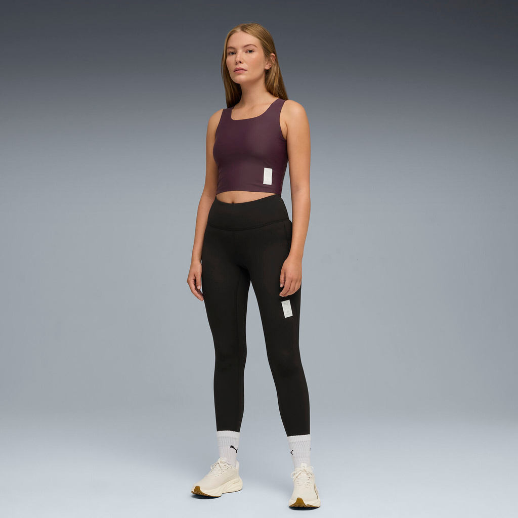 PUMA Running PUMA x SAYSKY เสื้อวิ่งทรงครอปสำหรับผู้หญิง สีม่วง - 52755988 — صورة 4