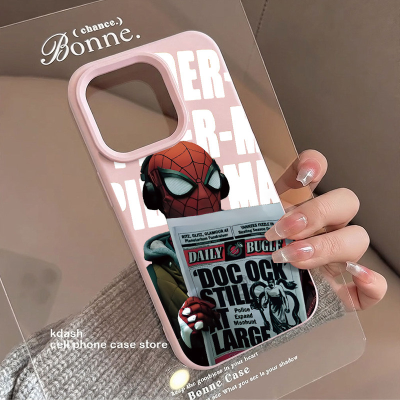 HP [Bypik2_Id] ซิลิโคน Spiderman Cool รูปแบบ Samsung A27 Galaxy A07 A57 A37 A17 5G A15 A36 A35 A55 A