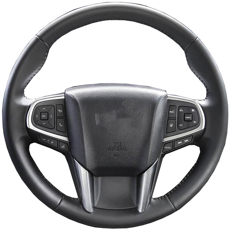 DIY ที่กําหนดเองพวงมาลัยรถสําหรับ Toyota Granvia 2020-2022 Auto หนังเทียมพวงมาลัย