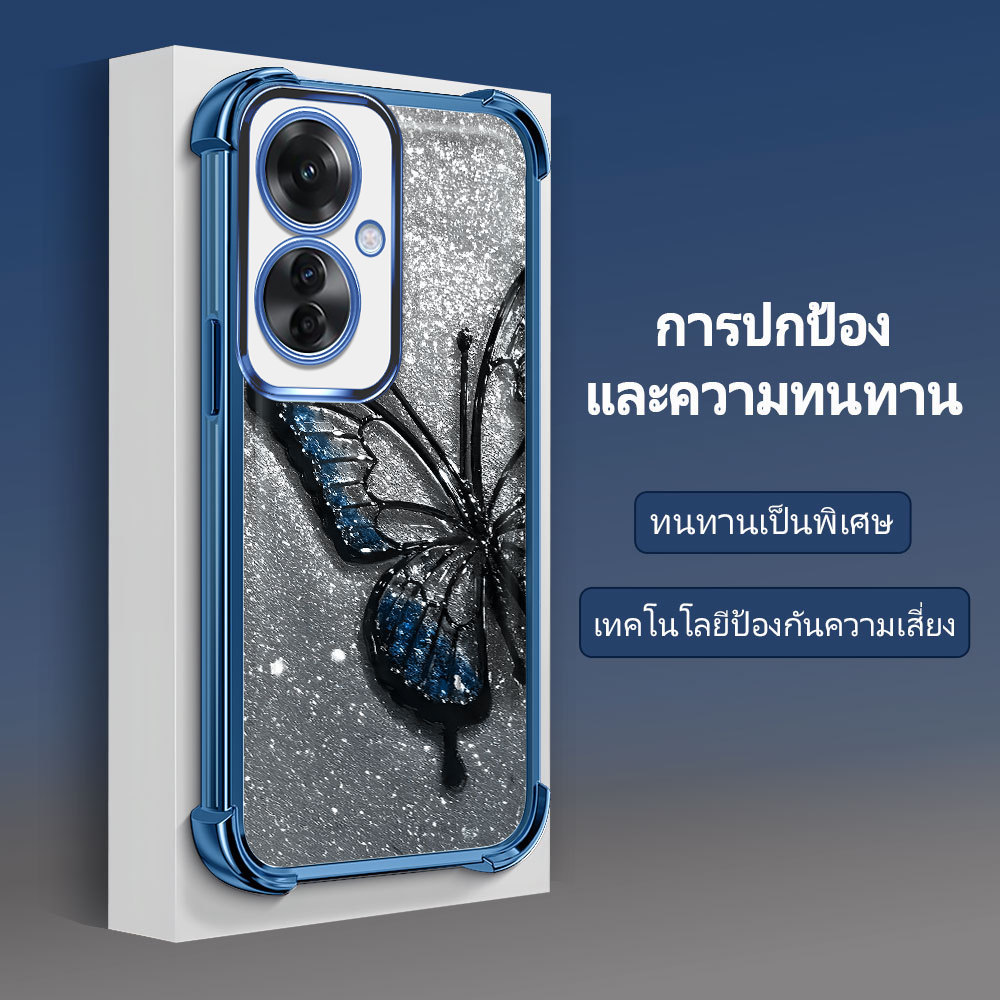 กันกระแทก เคส For OPPO Reno 11F 5G เคสมือถือ เคสออปโป้ Silicone Phone Case เคสโทรศัพท์ เคสนิ่ม เคสกันกระแทก Soft FS 2004