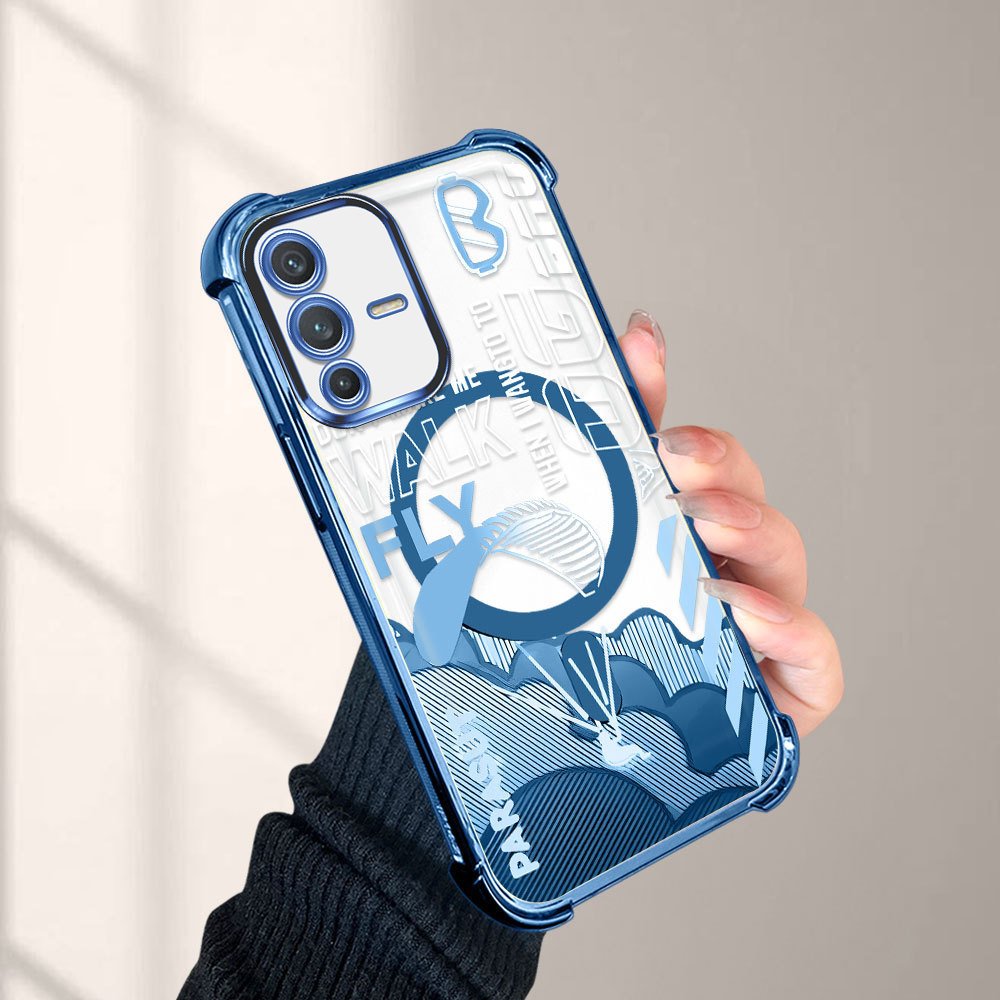 กันกระแทก เคส For VIVO V23 5G เคสโทรศัพท์ เคสนิ่ม เคสกันกระแทก Soft TPU FS 2158