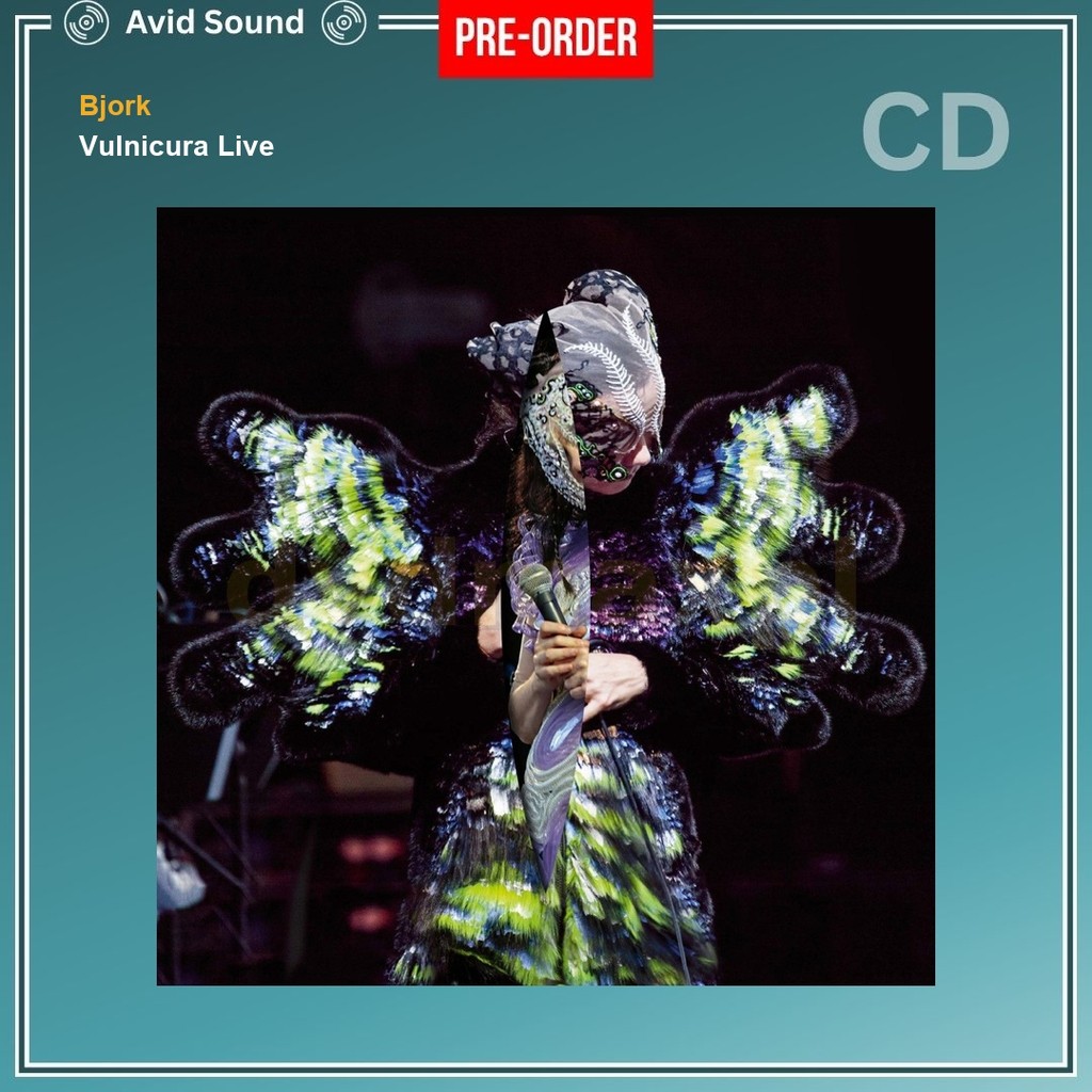 Pre-Order CD แผ่นซีดี Bjork Vulnicura Live ใหม่ ซีล Bjork CD