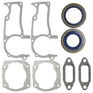 Crankcase กระบอกท่อไอเสียปะเก็นซีลน้ํามันชุดสําหรับ 362 365 371 372 XP Chainsaw Part