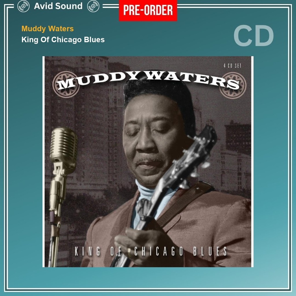 Pre-Order CD แผ่นซีดี Muddy Waters King Of Chicago Blues ใหม่ ซีล Muddy Waters CD