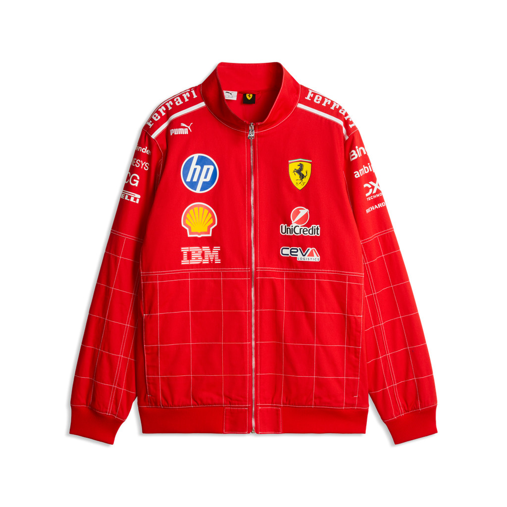 PUMA Moto Scuderia Ferrari HP Replica Special Monza Bomber Jacket Men สีแดง - 71439501 — صورة 5