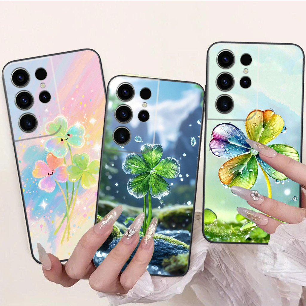 เคส Samsung S24 5G - S24 PLUS 5G - S24+ 5G - S24 ULTRA 5G -S24 FE พร้อมโชคดี สันติภาพ ป้องกันกล้อง