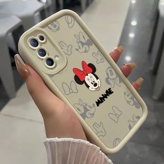 เคสสำหรับ OPPO Reno 5 4G Reno 5 5G Reno 5K 5G เคสโทรศัพท์หนูน่ารักสามสีซิลิโคนกันกระแทก