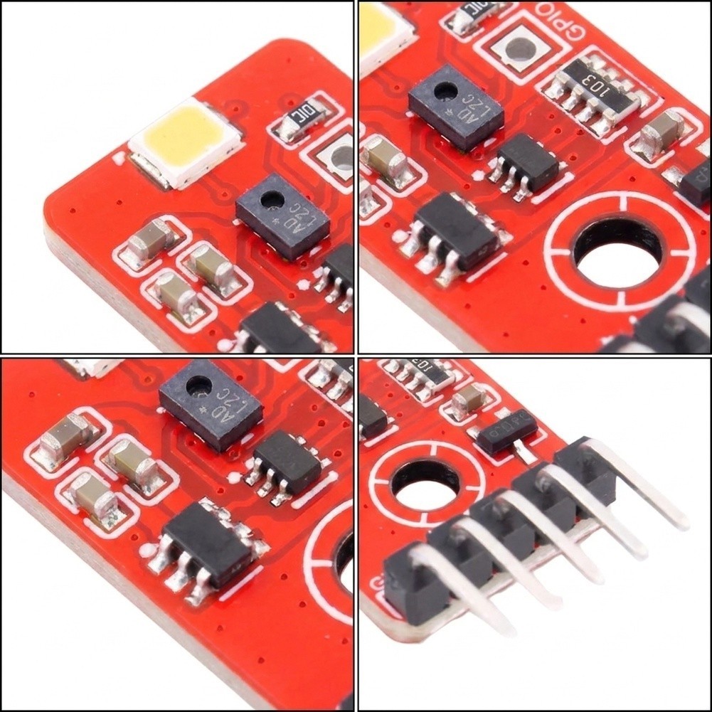 8ใหม่11-Channel AS7341 เซ็นเซอร์หลายสเปกตรัมสําหรับการตรวจจับสีและการวิเคราะห์ขั้นสูง