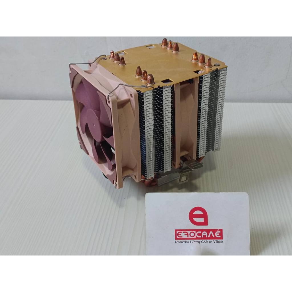 Cooler HSF Noctua น็อคออฟ (ปลอม) พร้อม Heatpies 6 ตัว และ Dual Fan รองรับ AMD Socket AM4