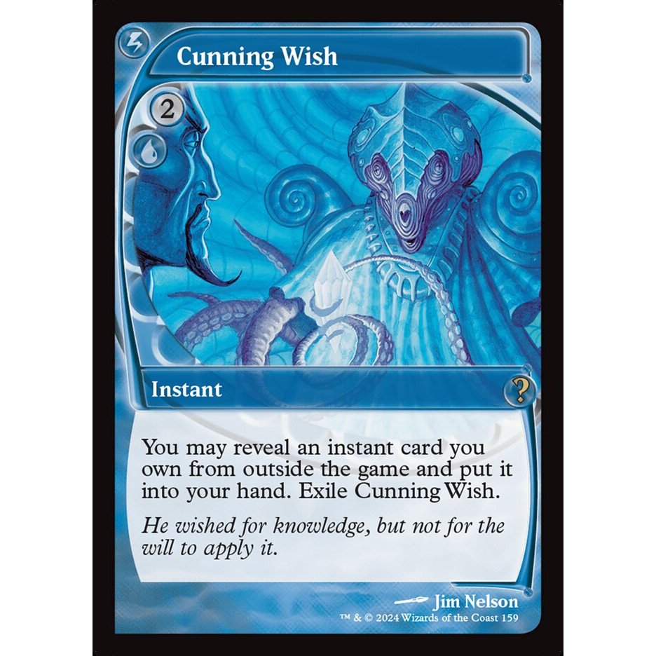 Cunning Wish การ์ด Magic the Gathering [MTG] ของแท้