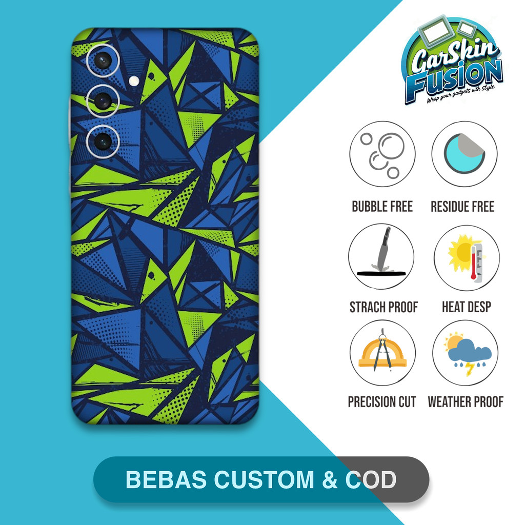 Garskin Skin Samsung S23 FE 5G vector fp เคสกันรอย | By Fusion Code - bz7