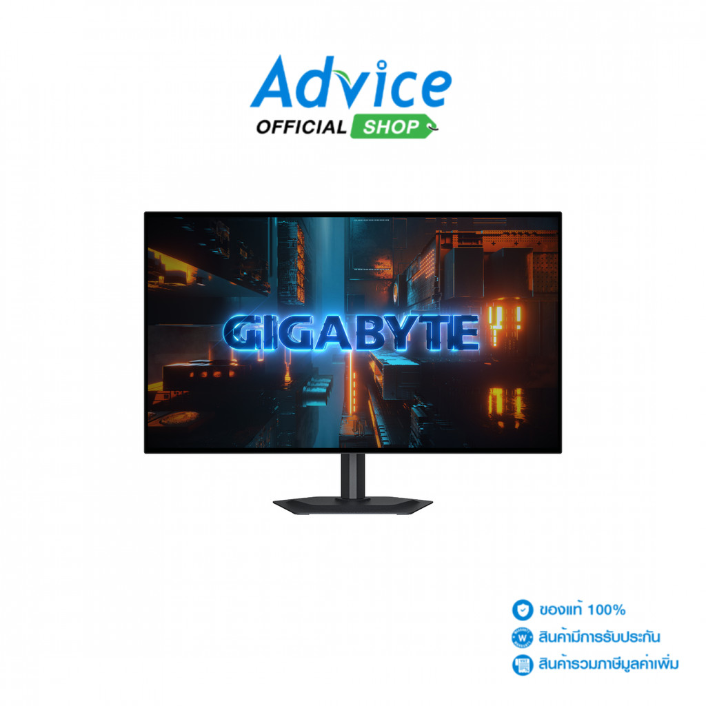 GIGABYTE MONITOR 27" AORUS MO27Q28G (OLED, HDMI, DP, USB-C) 2K 280Hz - A0175339