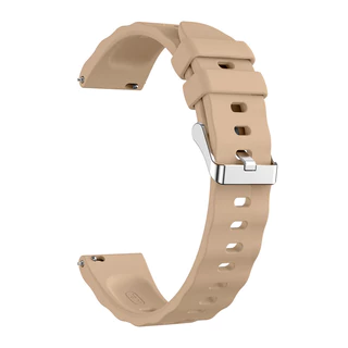 สําหรับ Garmin Venu 4 41mm สายรัดซิลิโคนอ่อนนุ่มสายรัดระบายอากาศกว้าง 18 มม.